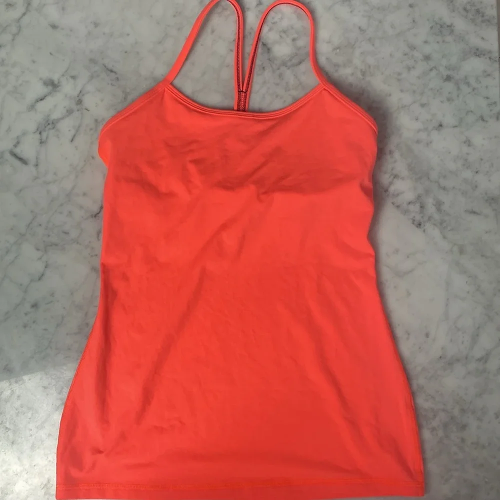 Lululemon coral Tank Top - Picture 1 of 2